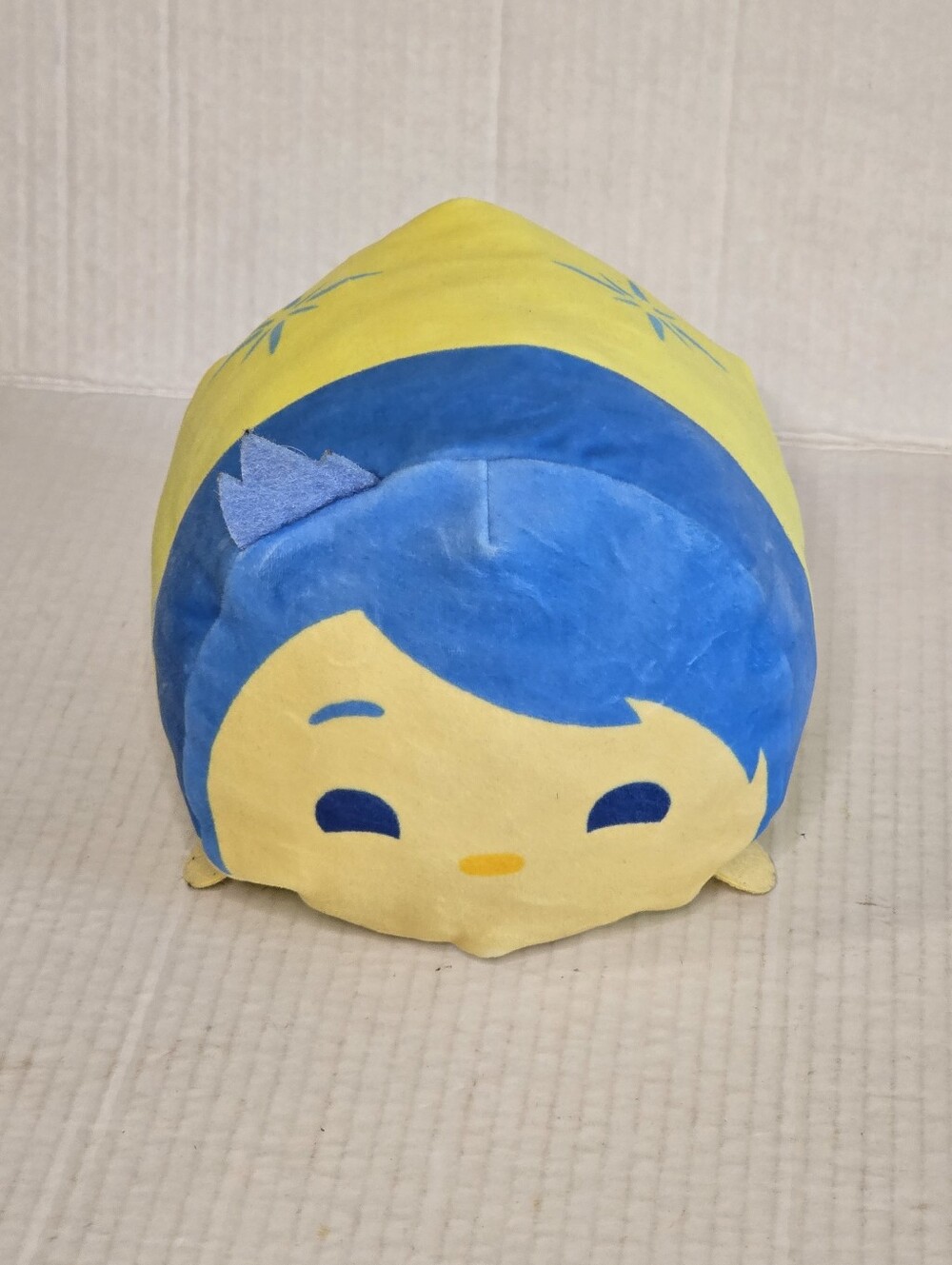Disney Pixar Inside Out 2 Joy Plush 8in Blue Yellow Just Play Cuddle Stuffed Toy